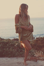 Load image into Gallery viewer, Hendrix Mini Dress - Golden Olive