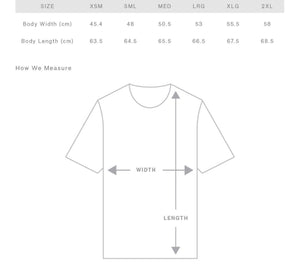 Suede Daze Festival Tee - Natural (Organic)