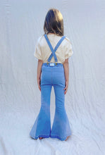 Load image into Gallery viewer, Farah Flare Jean - Side Wedge Blue