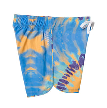 Load image into Gallery viewer, Sea Ripple Swirl - Pool Tie Dye Boardshorts